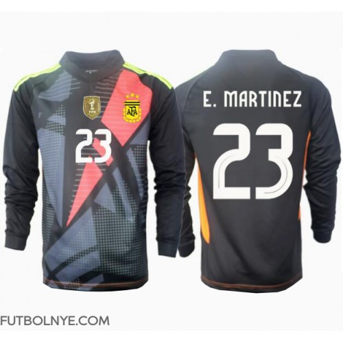 Camiseta Argentina Emiliano Martinez #23 Portero Primera Equipación Copa America 2024 manga larga